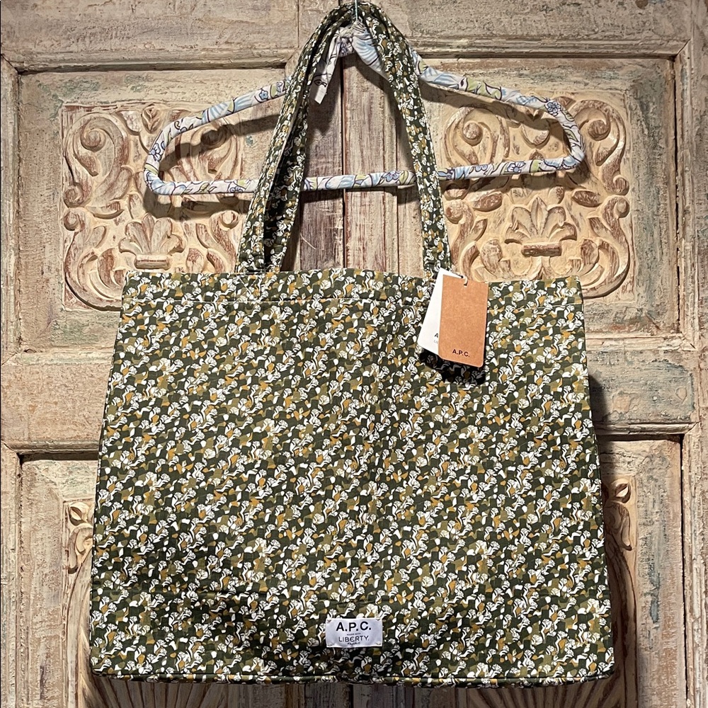 NWT A.P.C. X Liberty London Tote Bag